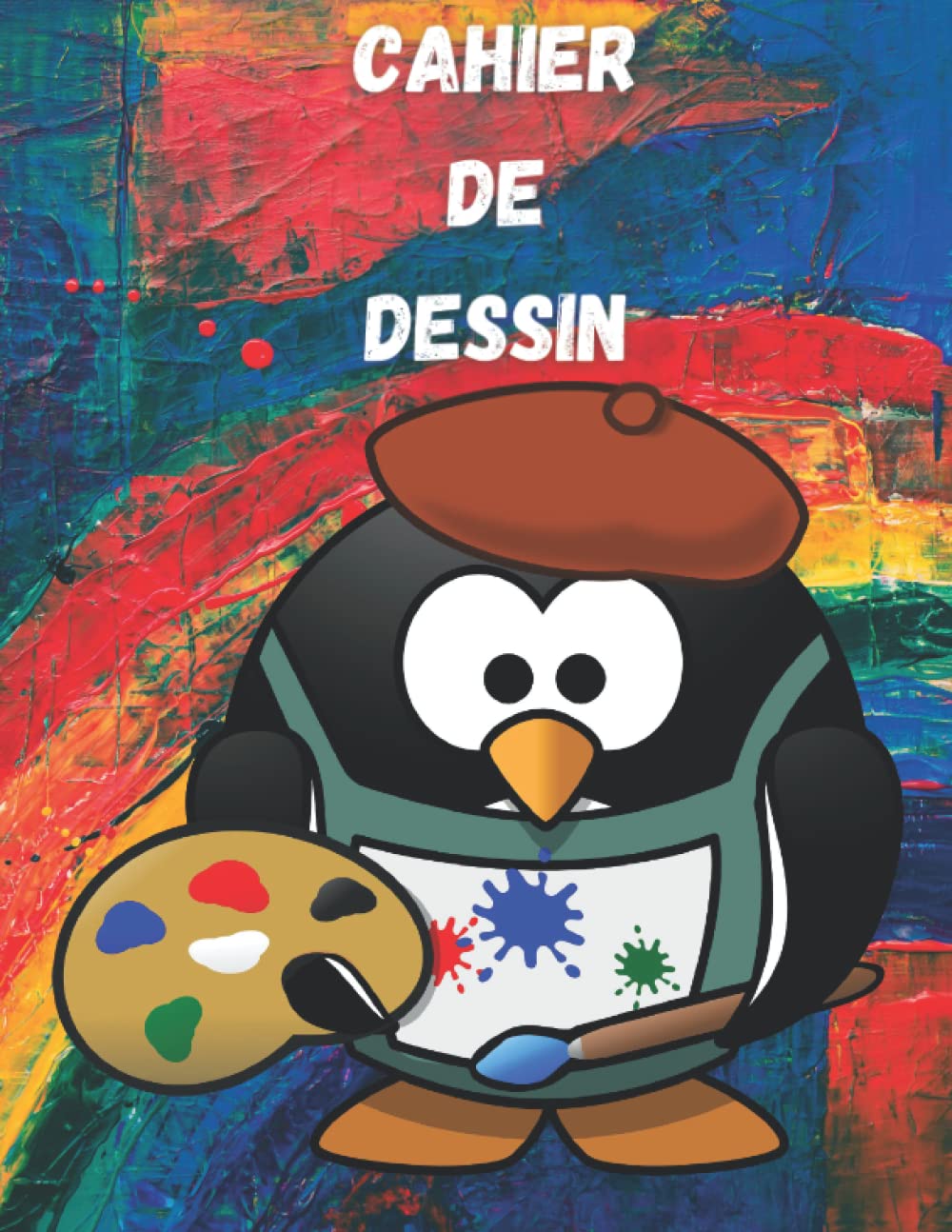 Cahier De dessin: Extra large cahier de dessin pour enfants et adules 8,5x11 , 110 pages à remplire.... book