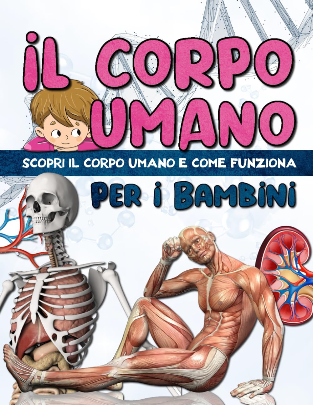 IL CORPO UMANO PER I BAMBINI: Scopri l'anatomia umana - Facile da leggere e completamente illustrato - enciclopedia del corpo umano per i bambini. Non-fiction