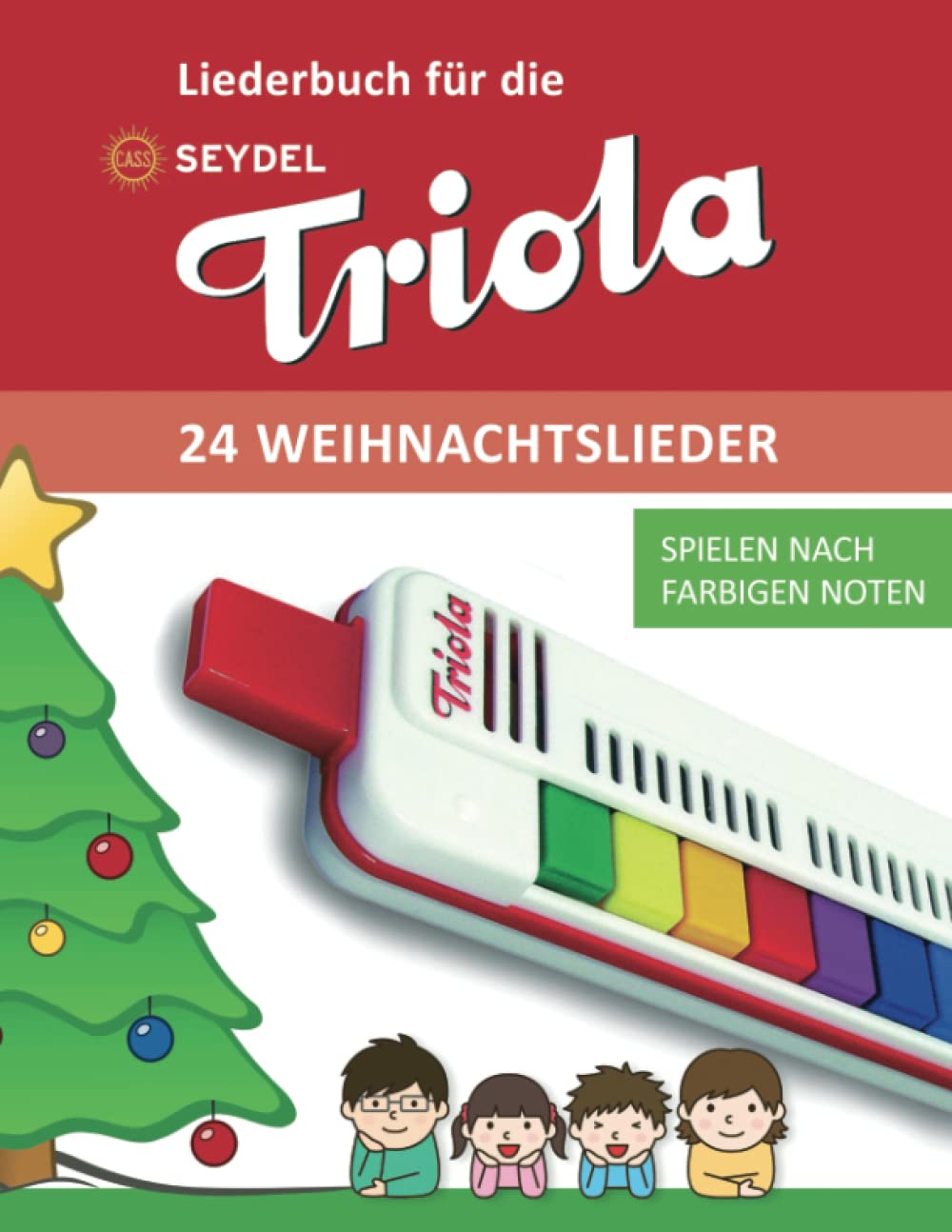 Liederbuch für die Seydel Triola - 24 Weihnachtslieder: Spielen nach farbigen Noten (Liederbücher für die Seydel Triola Blasharmonika) Arts & Music