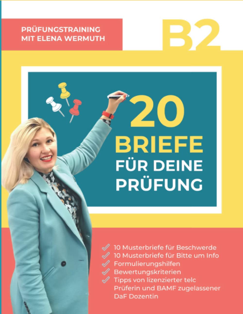 20 Briefe für Deine Prüfung: Prüfungstraining mit Elena Wermuth book