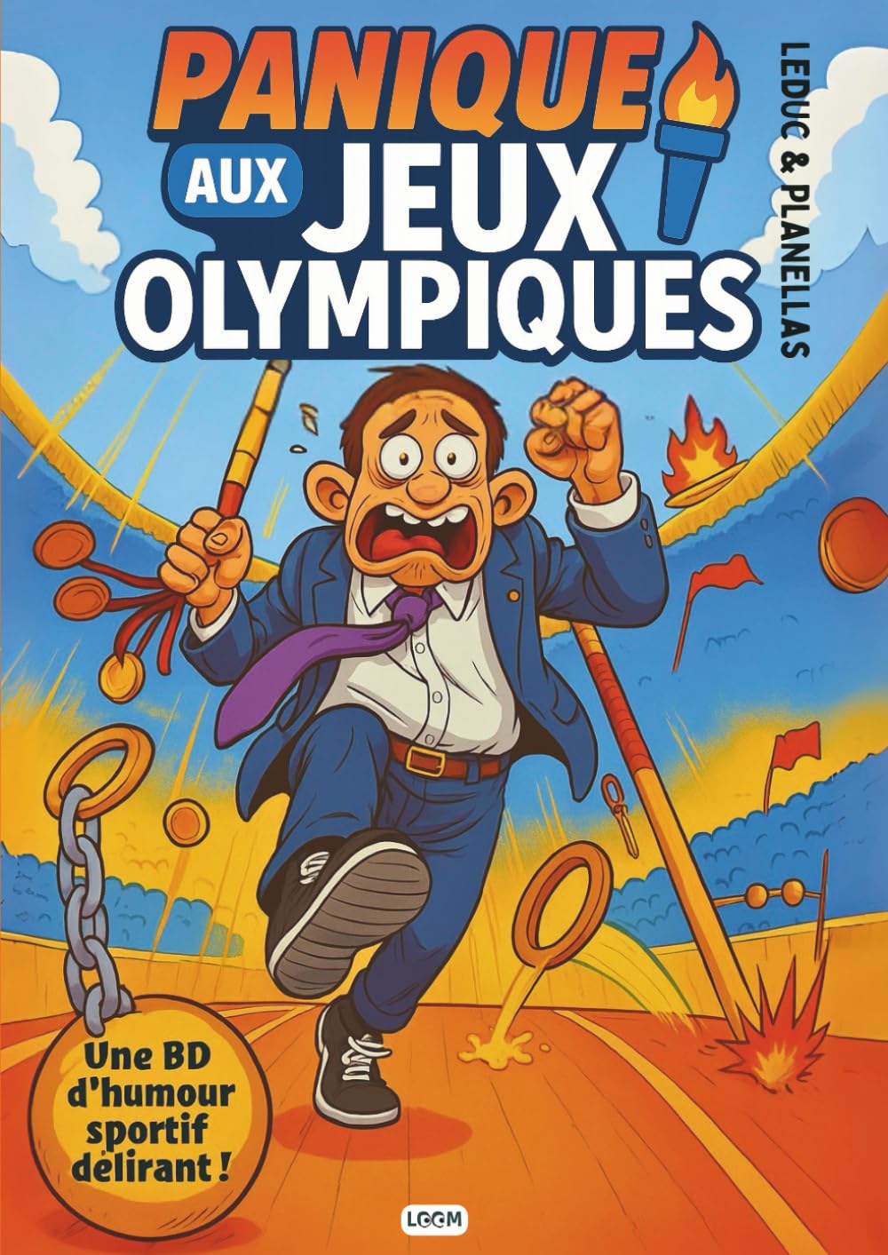 Panique aux Jeux olympiques | BD humour sport JO | bande dessinée à partir de 9/10 ans: Idéal lecture pour adolescent et toute la famille Comics & Mangas