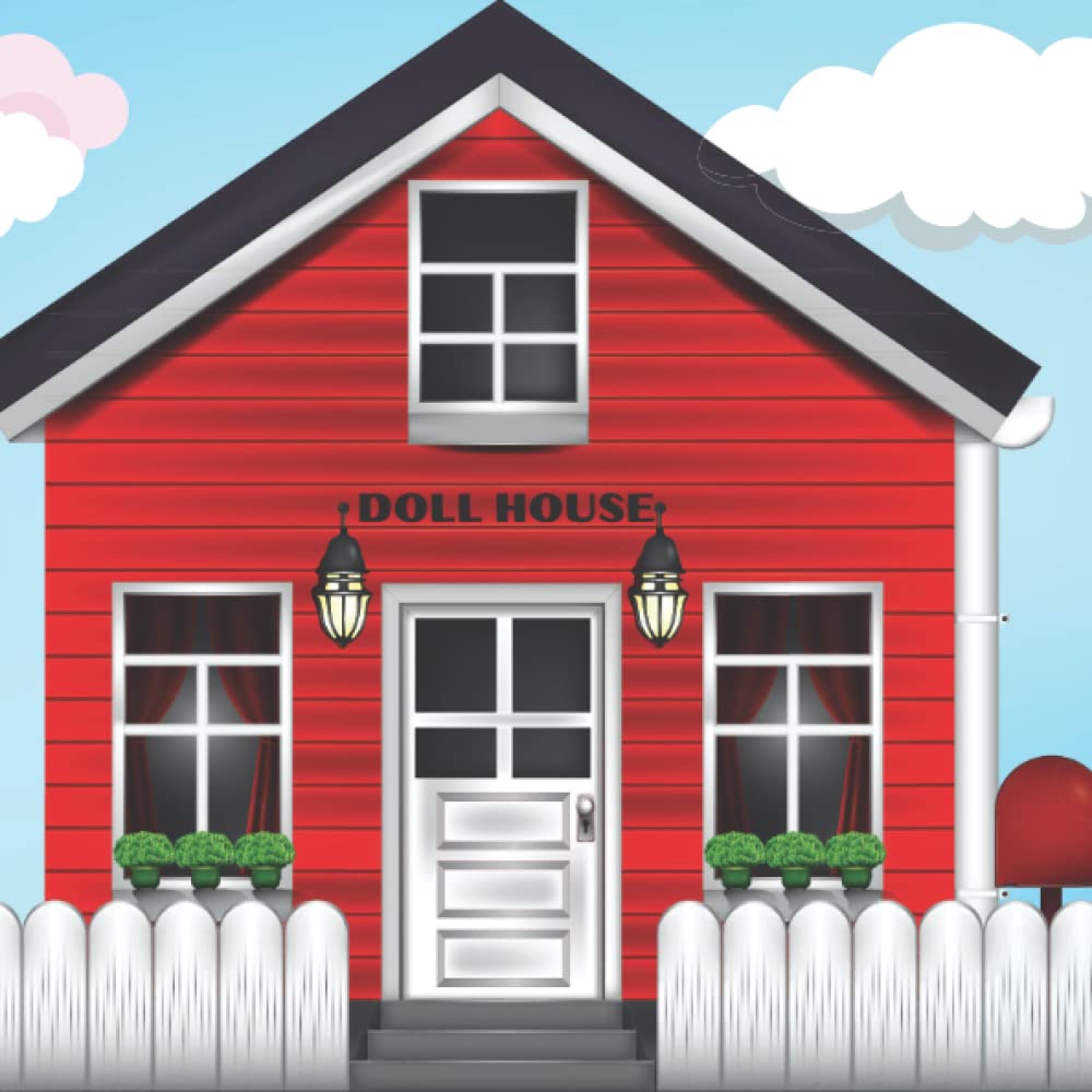 Doll House: Quiet book dollhouse, Kids flip flap book Leisure & Fun