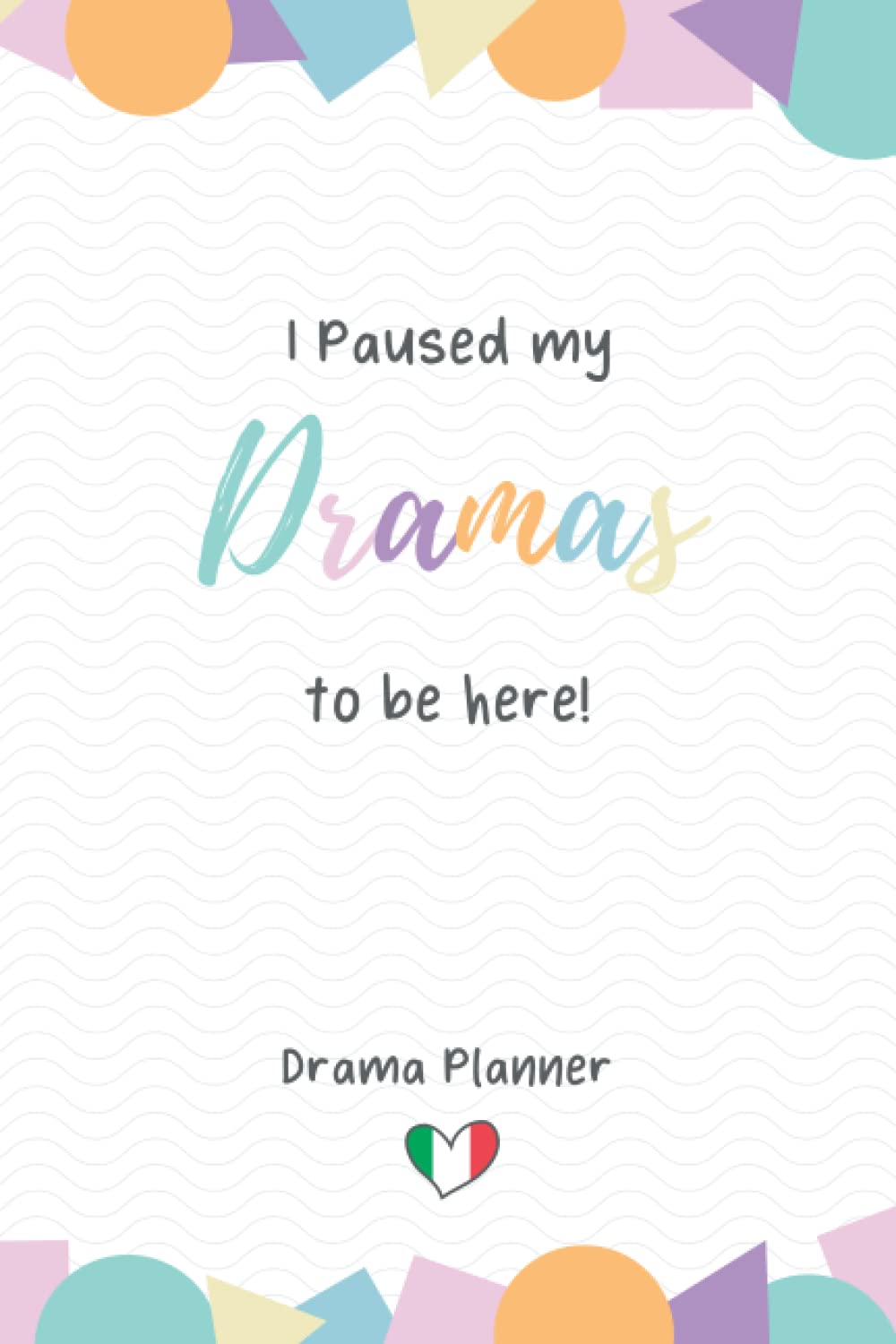 Drama Planner: (Edizione italiana a colori) book