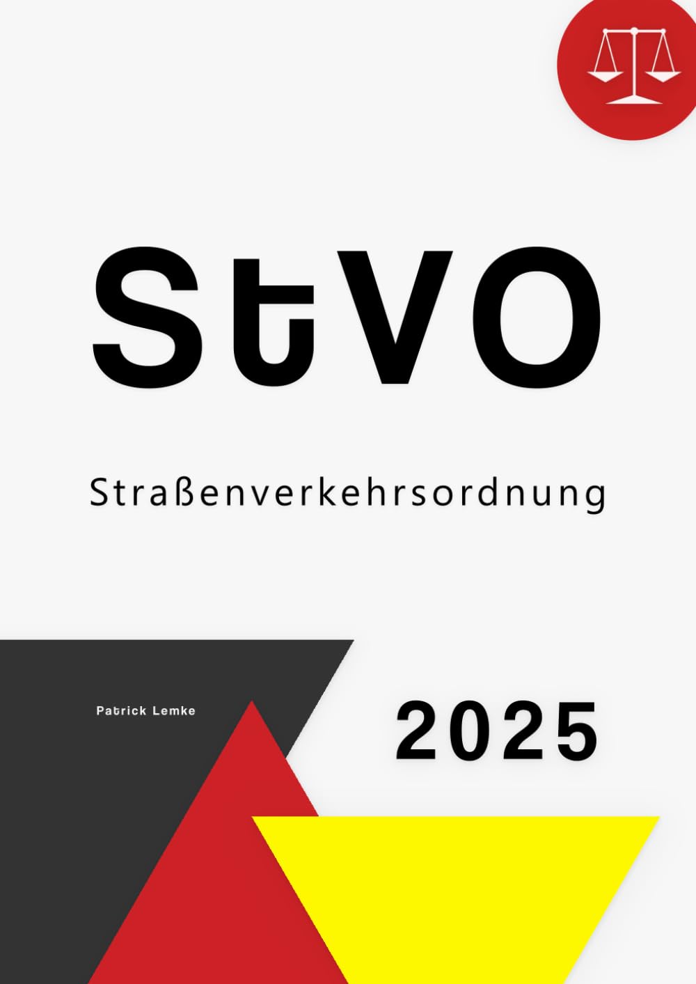 StVO: StVO - Straßenverkehrsordnung Law