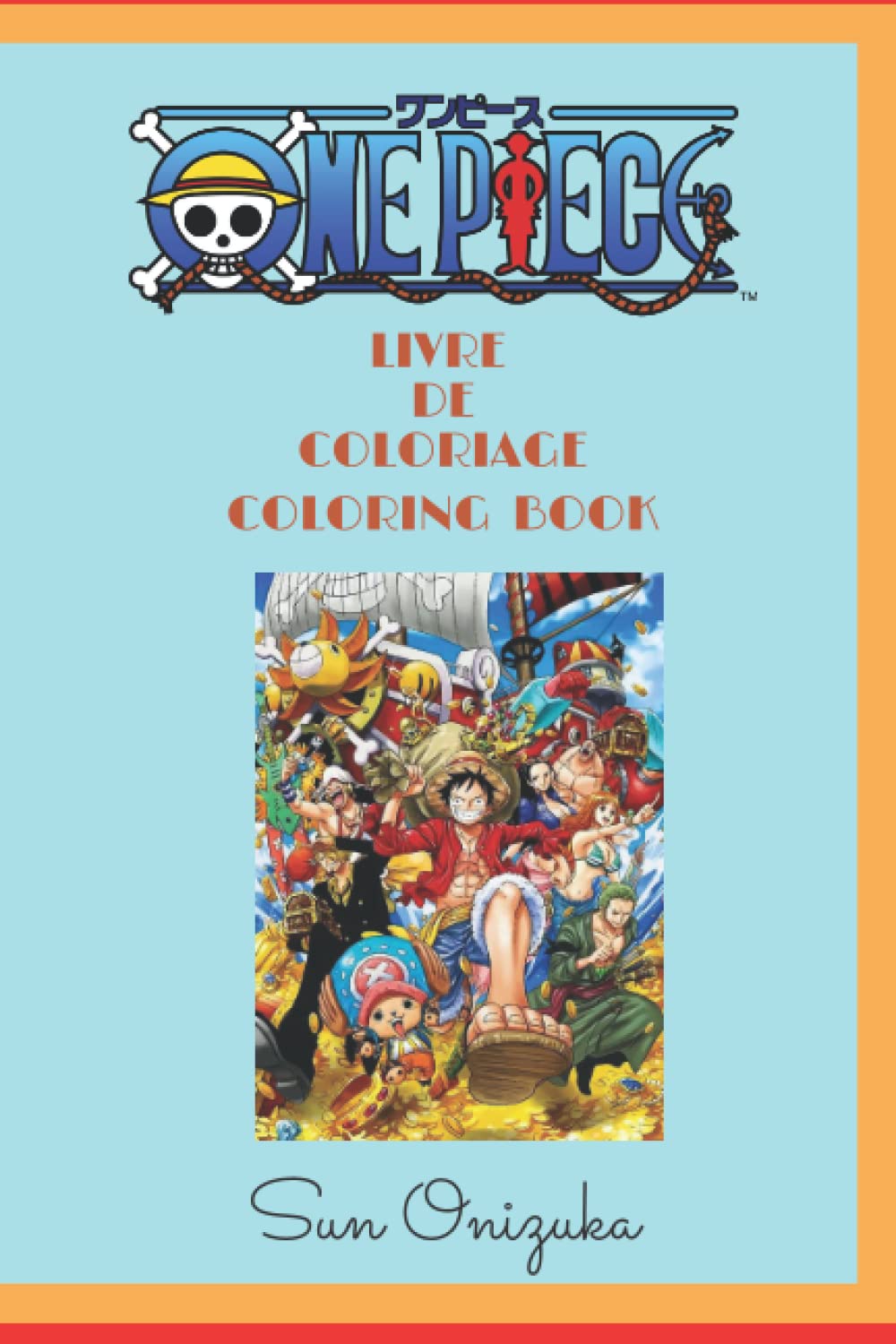 LIVRE DE COLORIAGE ONE PEACE Tiptoi & Games