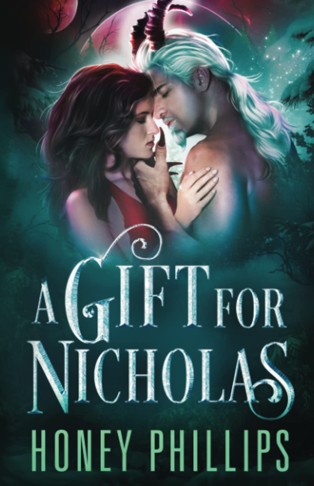 A Gift for Nicholas: A SciFi Alien Warrior Holiday Romance (Horned Holidays) Holiday Reading
