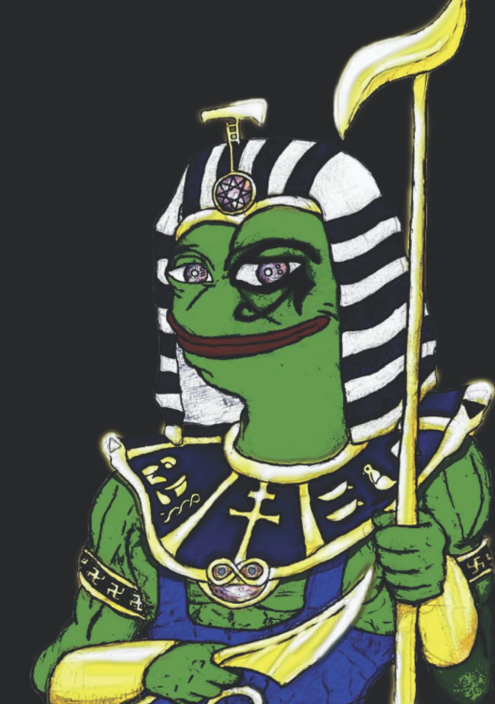 The One True Bible of Kek: Deluxe Full Color Hardcover Edition (The Holy Books Of Kekism) Religion & Esotericism