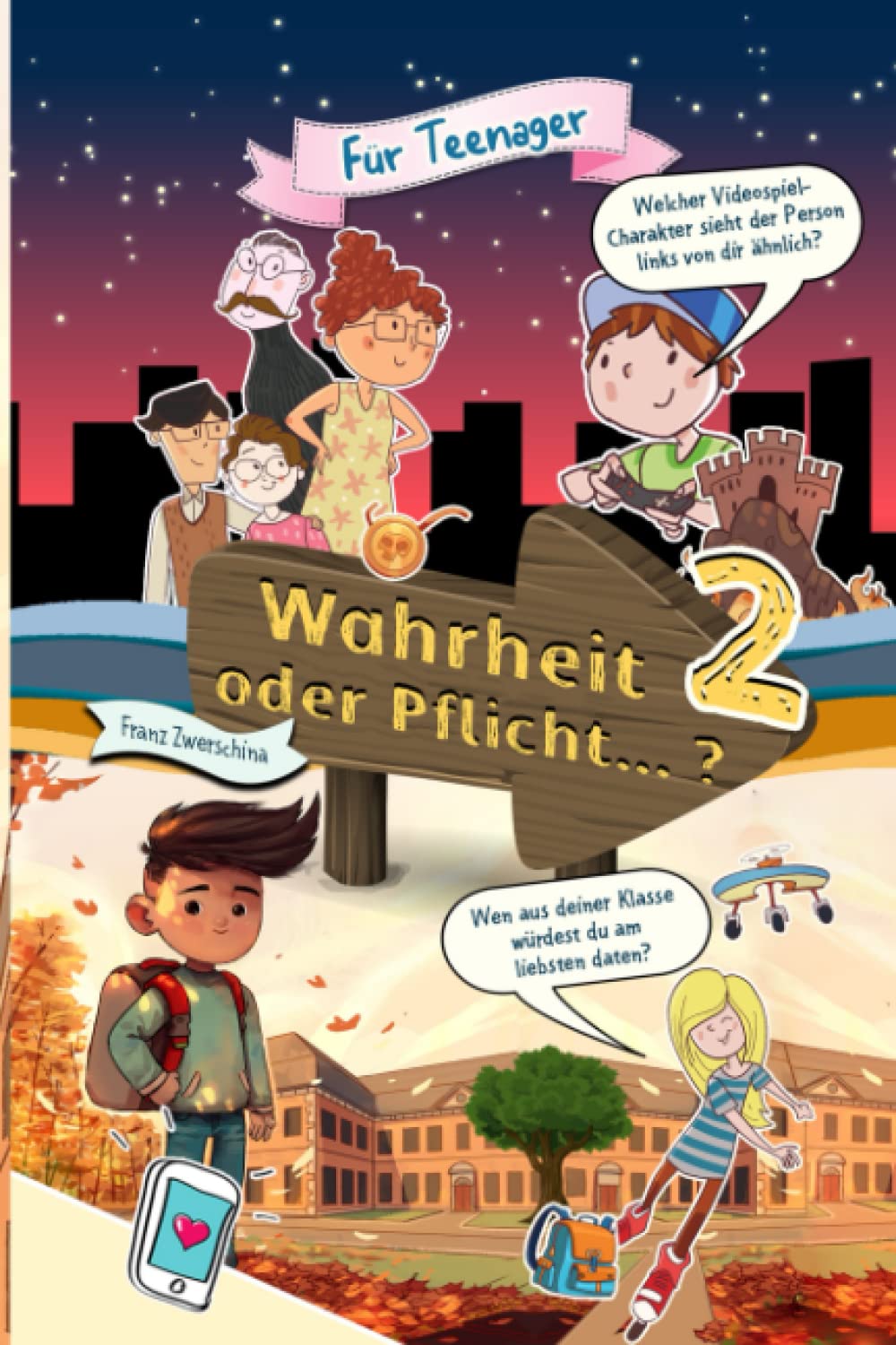 Wahrheit oder Pflicht ...? Teil 2: Das spannende und lustige Freizeitspiel für Teenager ab 12 Jahren (Würdest du lieber Bücher) Leisure & Fun