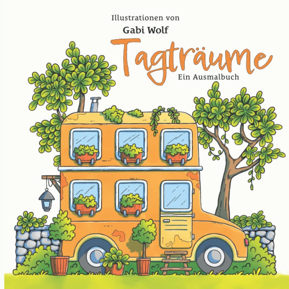 Tagträume: Zauberhafte Illustrationen zum Ausmalen Hobbies & Crafts