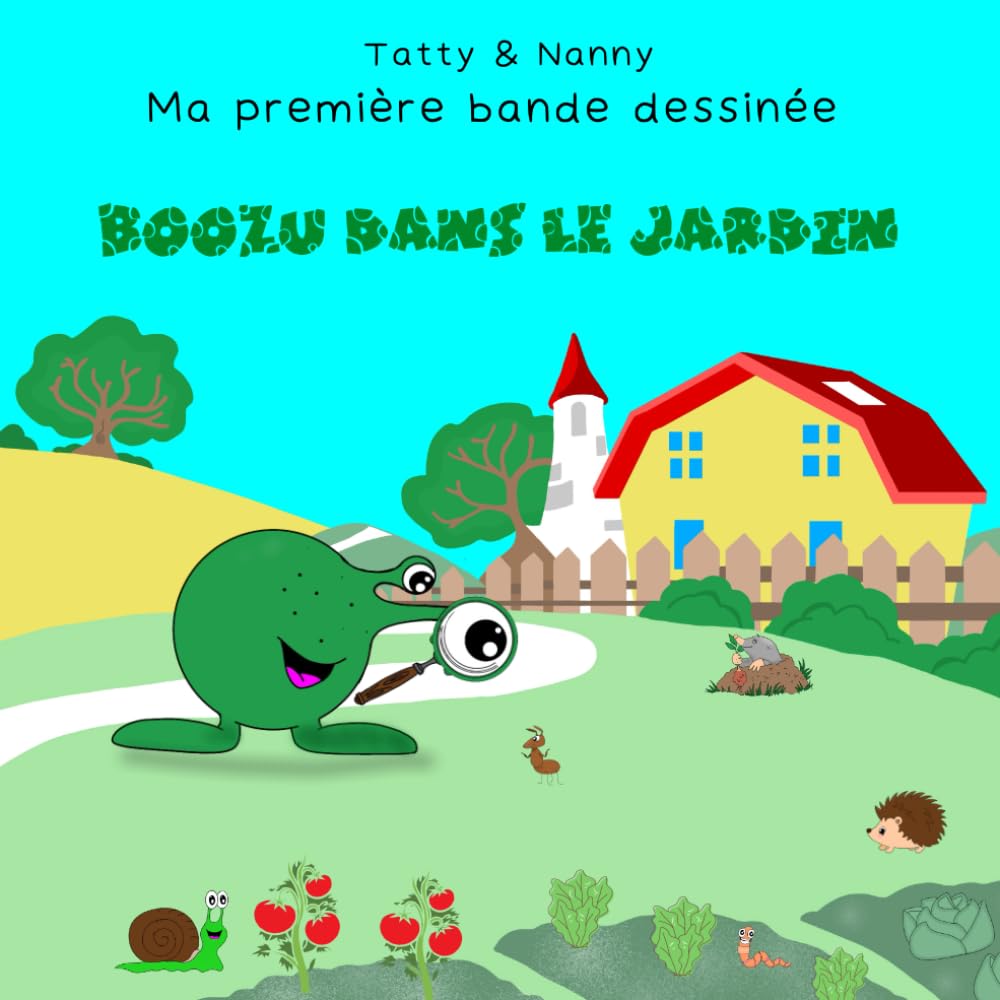 Ma première bande dessinée : Boozu dans le jardin: Ma première BD | nouveauté BD enfant | BD enfant jardin book