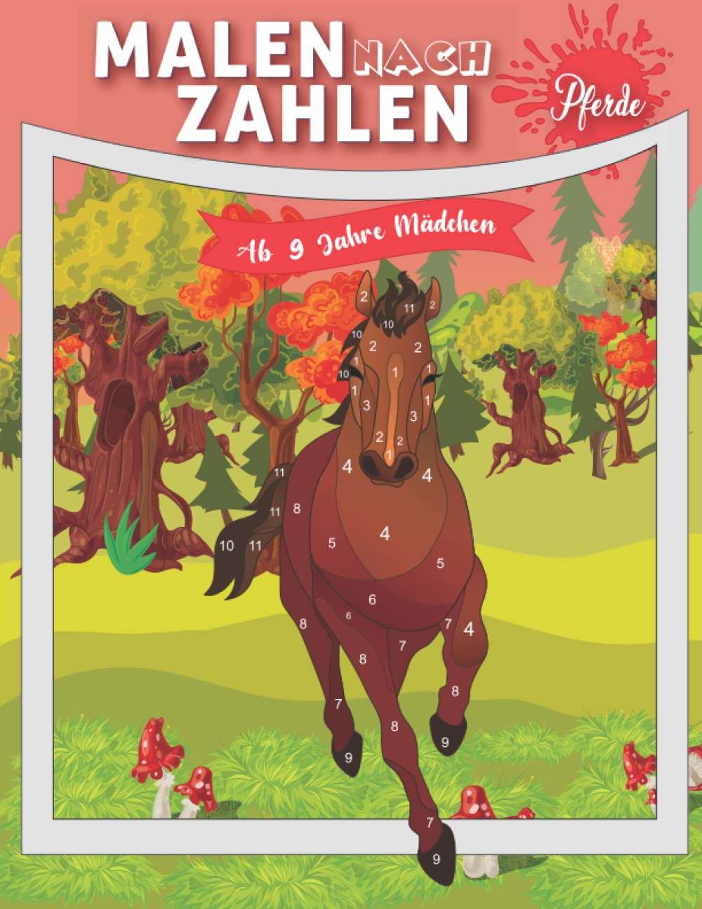 Malen nach Zahlen ab 9 Jahre Mädchen: Pferde - 32 tolle Motive zum Ausmalen und 32 tolle Pferderätsel - Das große Pferde Malbuch für Mädchen mit ... ab 9 Jahren (Malen nach Zahlen für Mädchen) Arts & Music