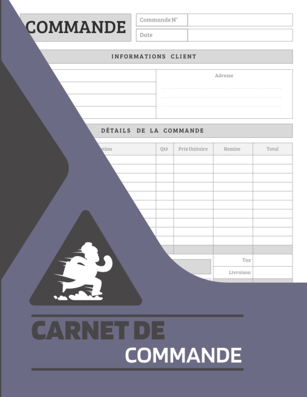 Carnet de Commande: Carnet De Commande Pour Auto-Entrepreneurs, Carnet De Ventes Pour Entreprises, Organisateur De Commandes De Clients, Carnet De Suivi Des Livraisons Business, Finance & Career