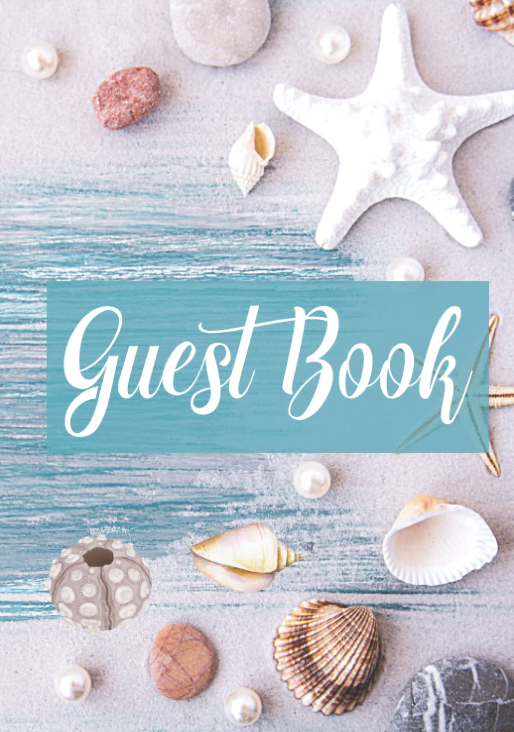 Guest Book: Ideal for Visitors of Holiday Guest Homes By The Sea, Beach Houses, Lake Cabins, Coastal Airbnb, Bed & Breakfast Establishments, Vacation Rentals, Guest Houses, Beach Theme Guest Book Business, Finance & Career