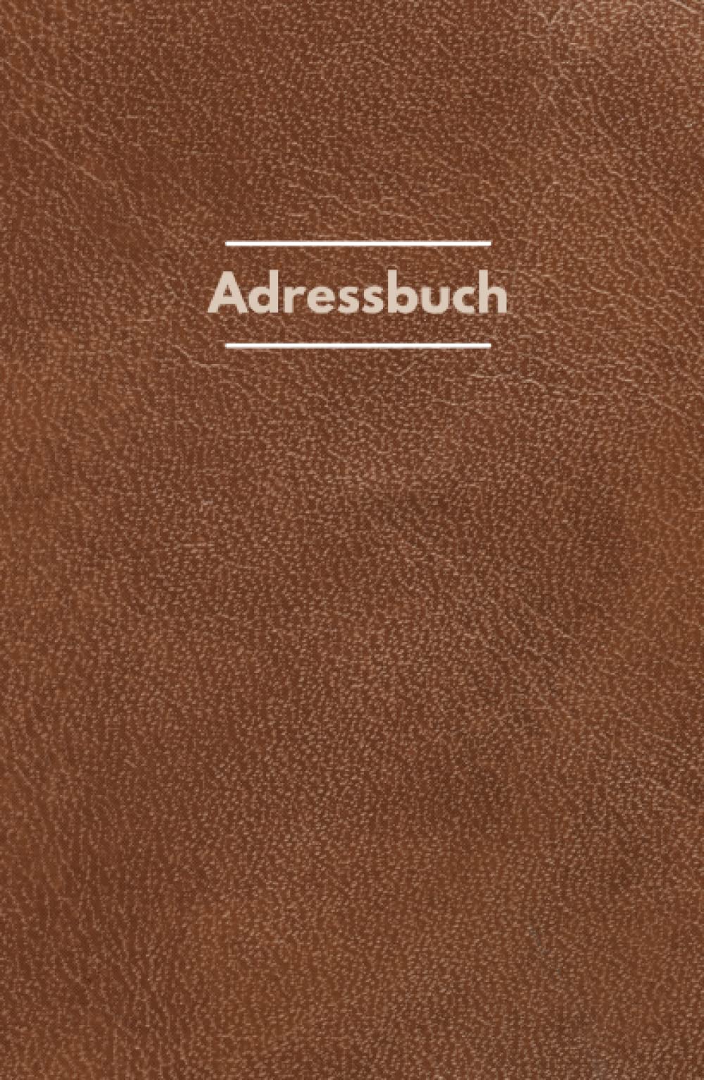 Adressbuch DIN A5 mit Register A-Z: Kontaktbuch klein für Adressen und Telefonnummern I alphabetisches Telefonbuch mit Geburtstagskalender Film, Art & Culture