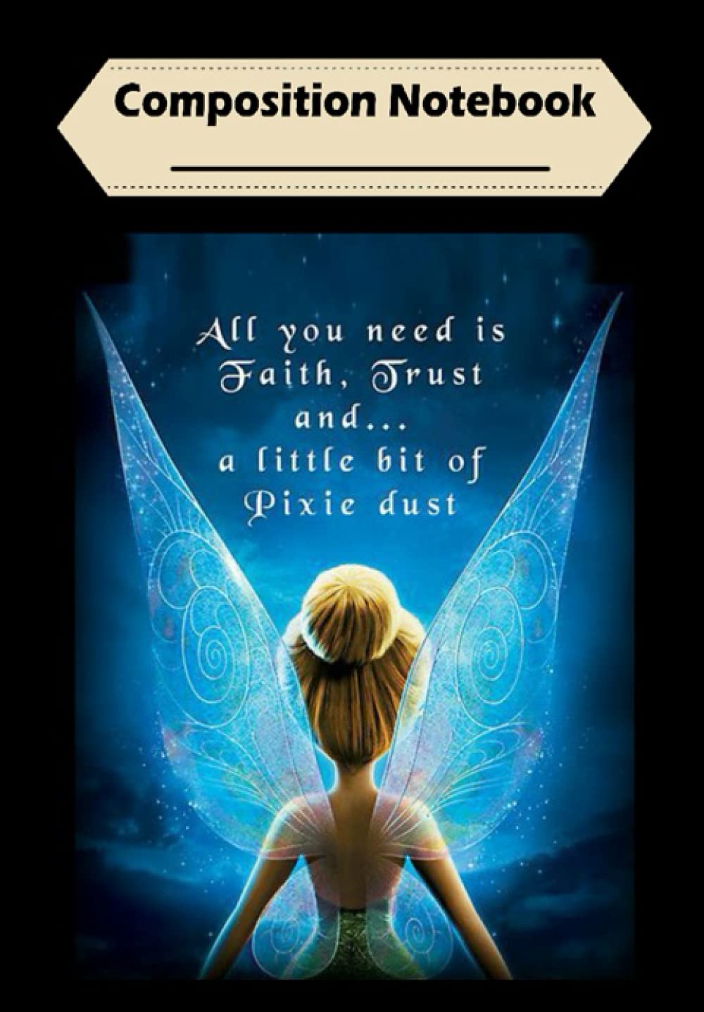 Composition Notebook: tinkerbellss, Journal 6 x 9, 100 Page Blank Lined Paperback Journal/Notebook Books