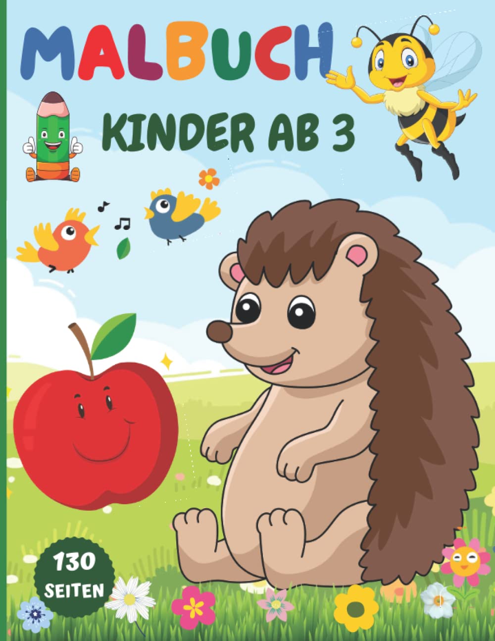 Malbuch für Kinder ab 3 Jahren: Beschäftigung Kinder ab 3,4,5,6 Jahre: Ausmalen, Ausschneiden, Kritzeln, Zeichnen, Schreiben | Kritzelbuch, Bastelbuch, Ausmalbuch Geschenk Jungen Mädchen Books