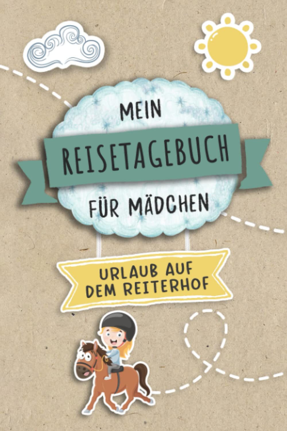 Reisetagebuch für Mädchen Urlaub auf dem Reiterhof: Urlaubstagebuch zum Ausfüllen,Eintragen,Malen,Einkleben für Reiter Ferien,Urlaub auf dem Bauerhof ... Ferientagebuch für Kinder Reiterferien Tiptoi & Games