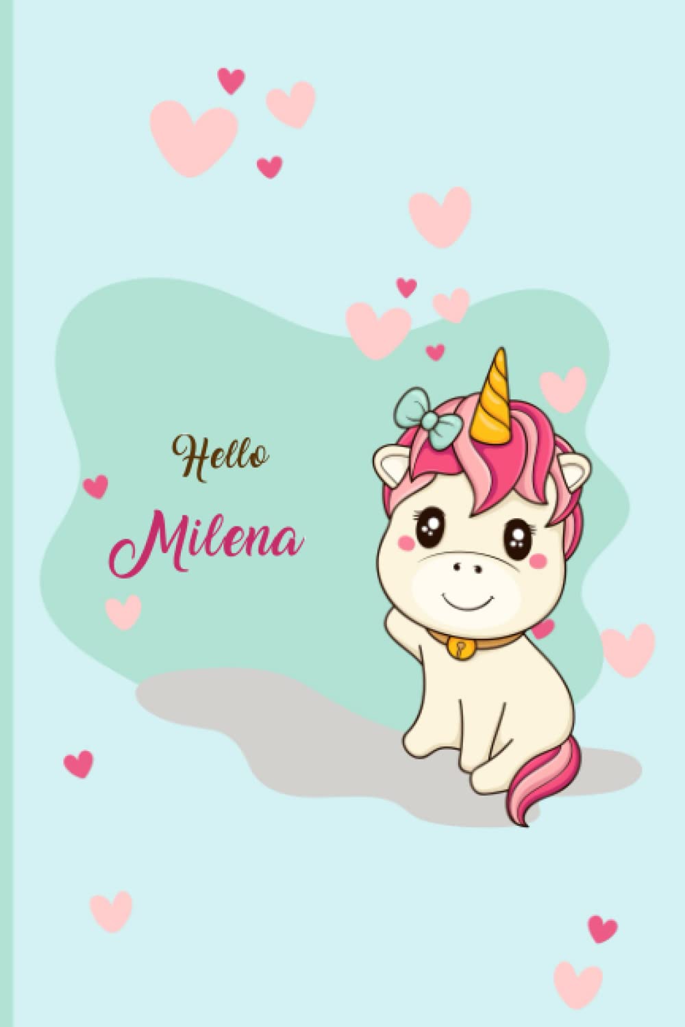 Milena Unicorn Journal :Best Blank Lined Journal Notebook 120 Pages Size 6x9 Diary- Perfect gifts for women and girl Essays & Short Stories