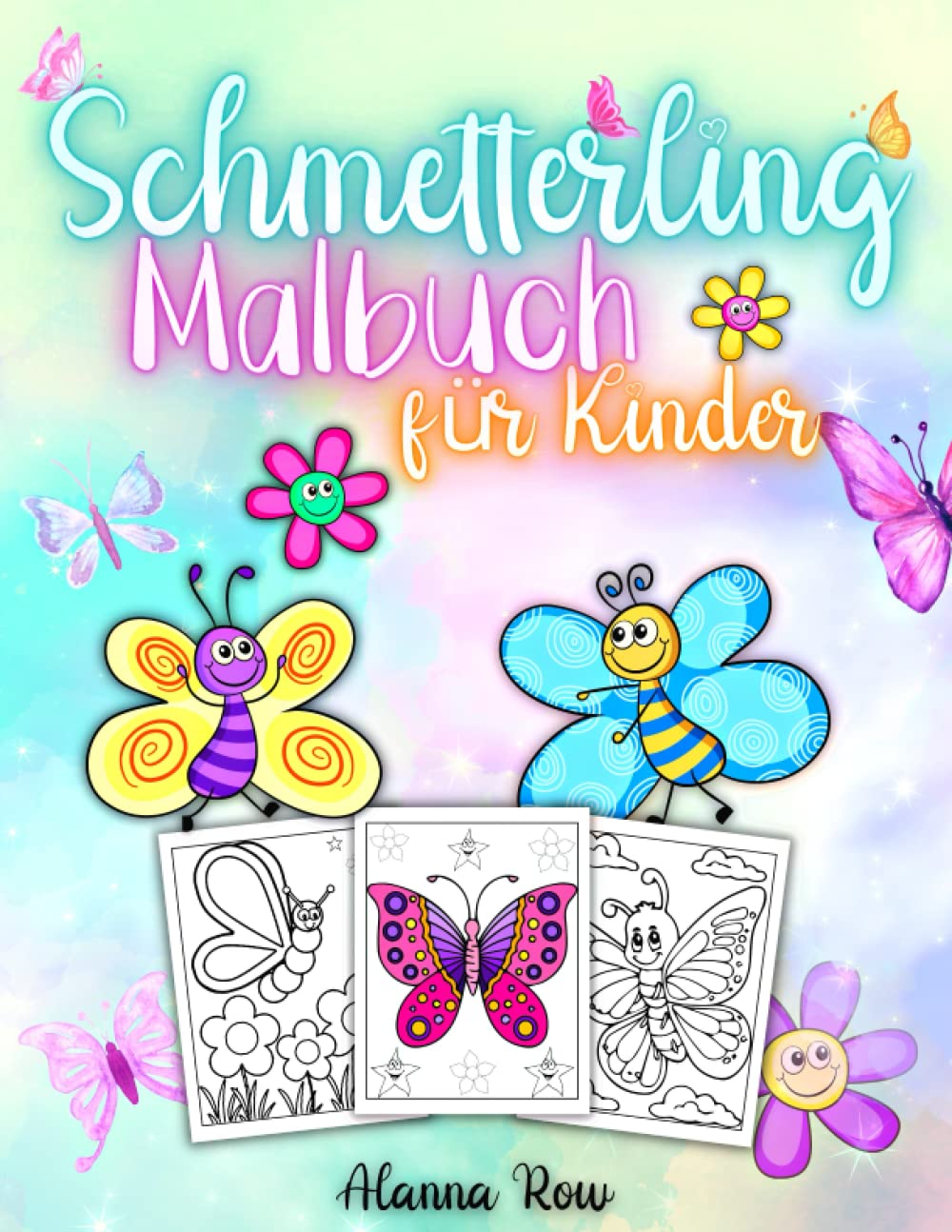 Schmetterling Malbuch Für Kinder: Wunderschöne Ausmalbilder mit Schmetterlingen für Kinder und Jugendliche. Non-fiction