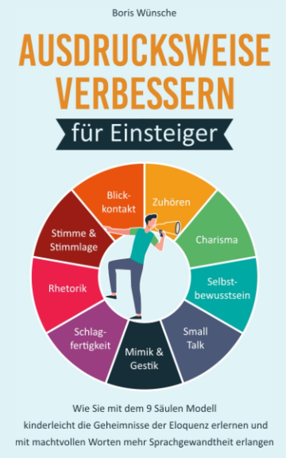 Ausdrucksweise verbessern für Einsteiger: Wie Sie mit dem 9 Säulen Modell kinderleicht die Geheimnisse der Eloquenz erlernen und mit machtvollen Worten mehr Sprachgewandtheit erlangen Business, Finance & Career