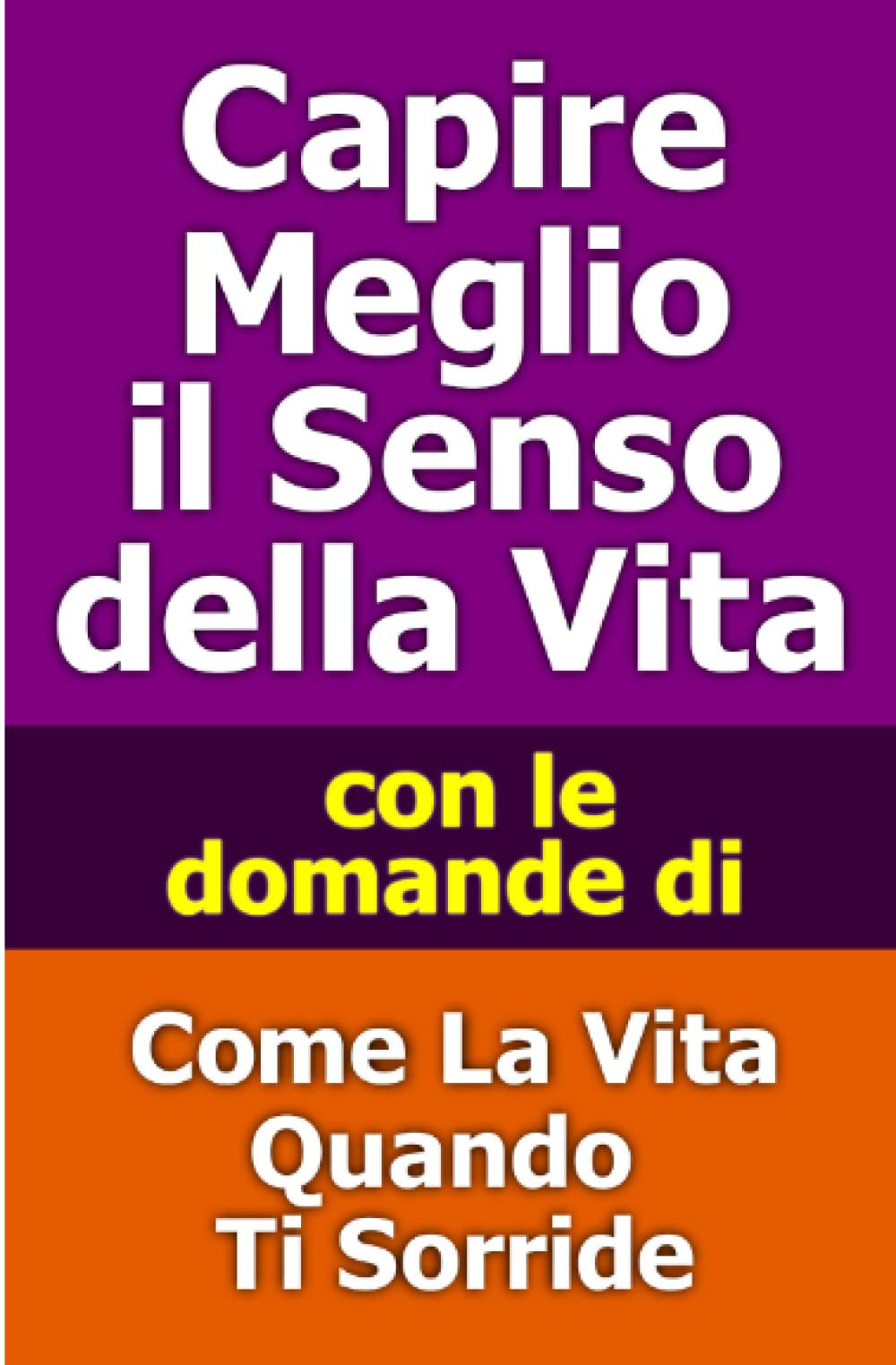 Capire Meglio il Senso della Vita: con le domande di Come La Vita Quando Ti Sorride (Hikanotes, Band 2) Reference Books