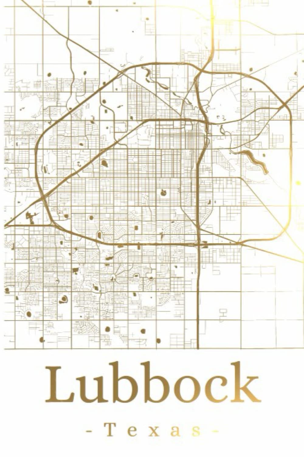 Lubbock Texas: Your city, your region, your home! | Composition Notebook 6x9 plaid 120 pages Business, Finance & Career