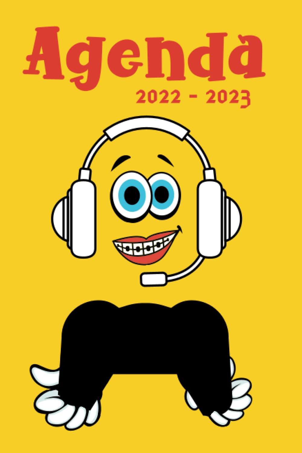 Agenda 2022 – 2023: Planificateur Scolaire Journalier 1 Page par Jour pour Étudiants, Collège, Lycée. Format A5, Thème Gamer pour Garçon. book