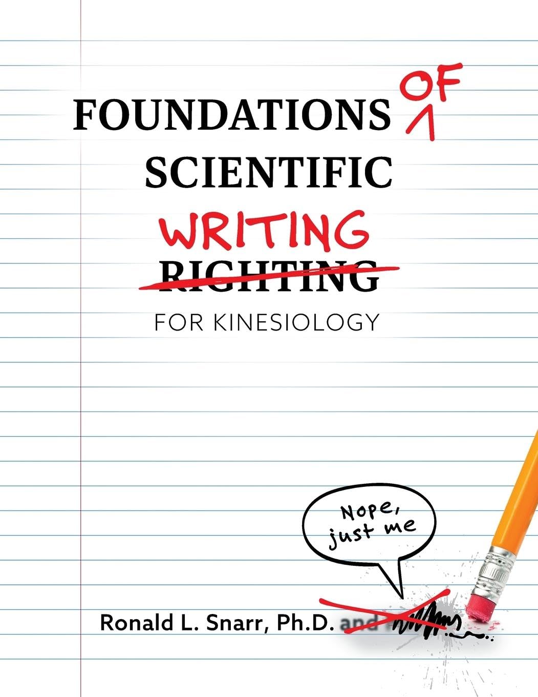 Foundations of Scientific Writing for Kinesiology Health, Nutrition & Fitness