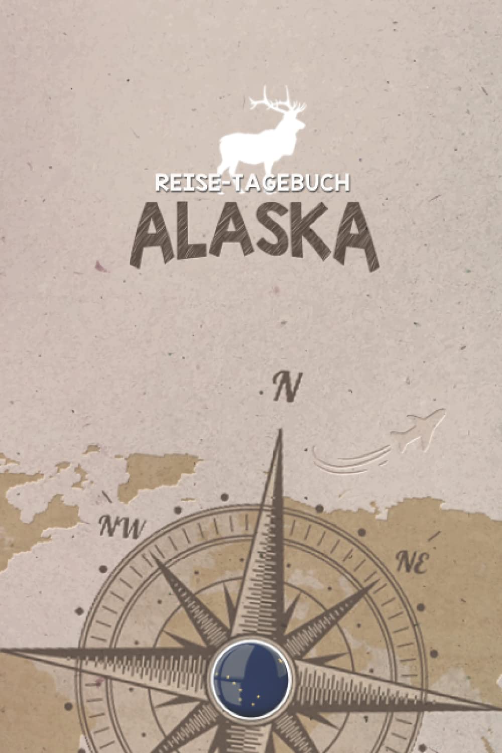 Reisetagebuch Alaska: Urlaubstagebuch | Reise Tagebuch zum Selberschreiben | Platz für 54 Reisetage | Geschenk für Reise | Notizbuch | 118 Seiten Travel Books