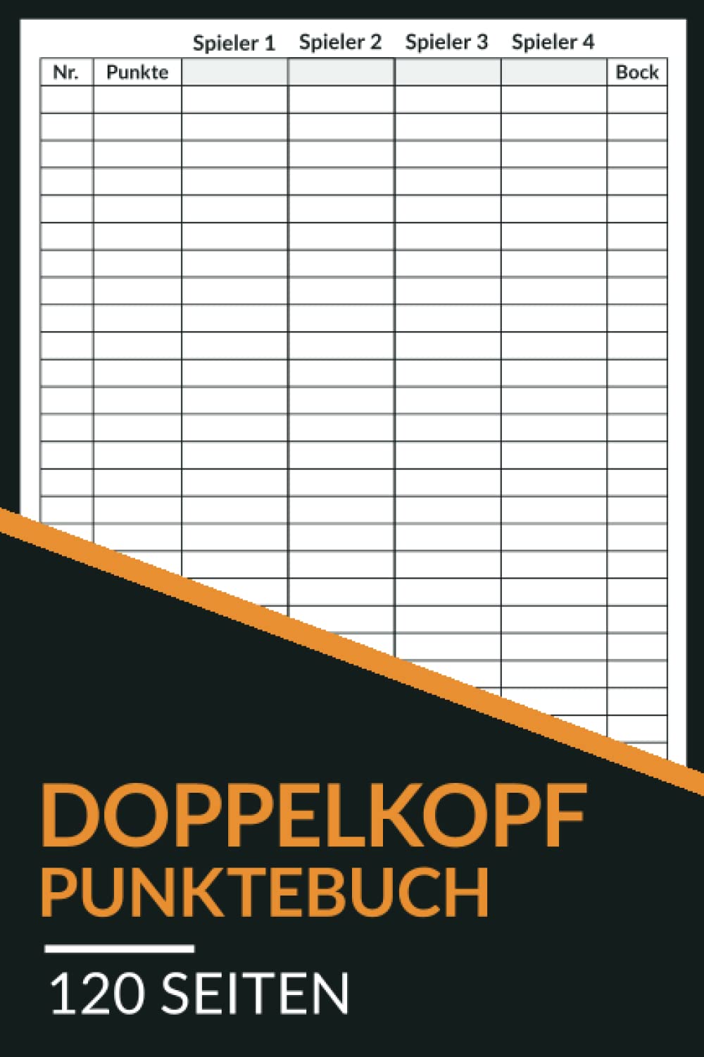 Doppelkopf Punktebuch: Der Punkteblock für Doppelkopf-Spiele (für bis zu 4 Spieler) book