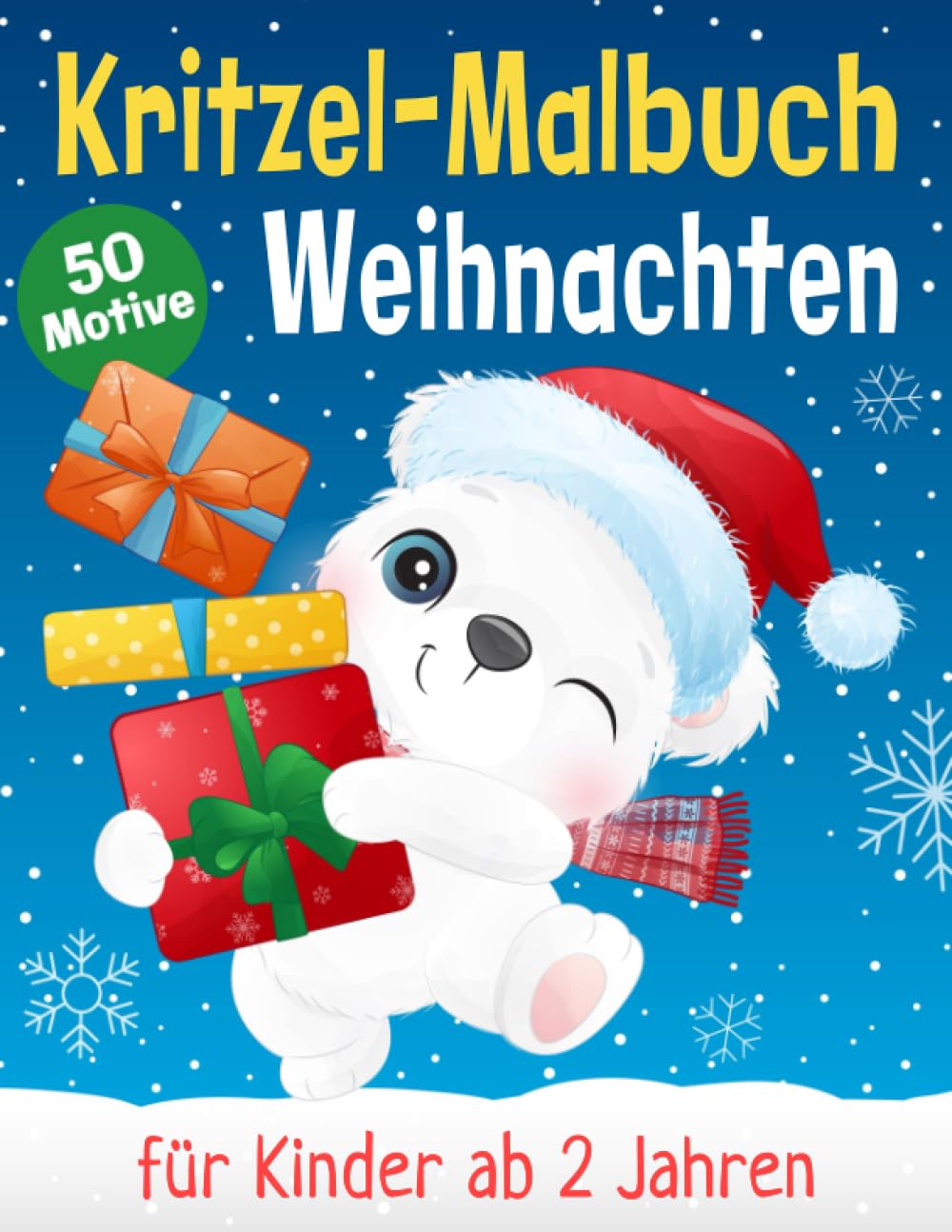 Mein erstes großes Kritzel-Malbuch Weihnachten: Schönes Weihnachtsmalbuch zum Kritzeln und Ausmalen in der Weihnachtszeit für Kinder ab 2 Jahre Novels & Short Stories