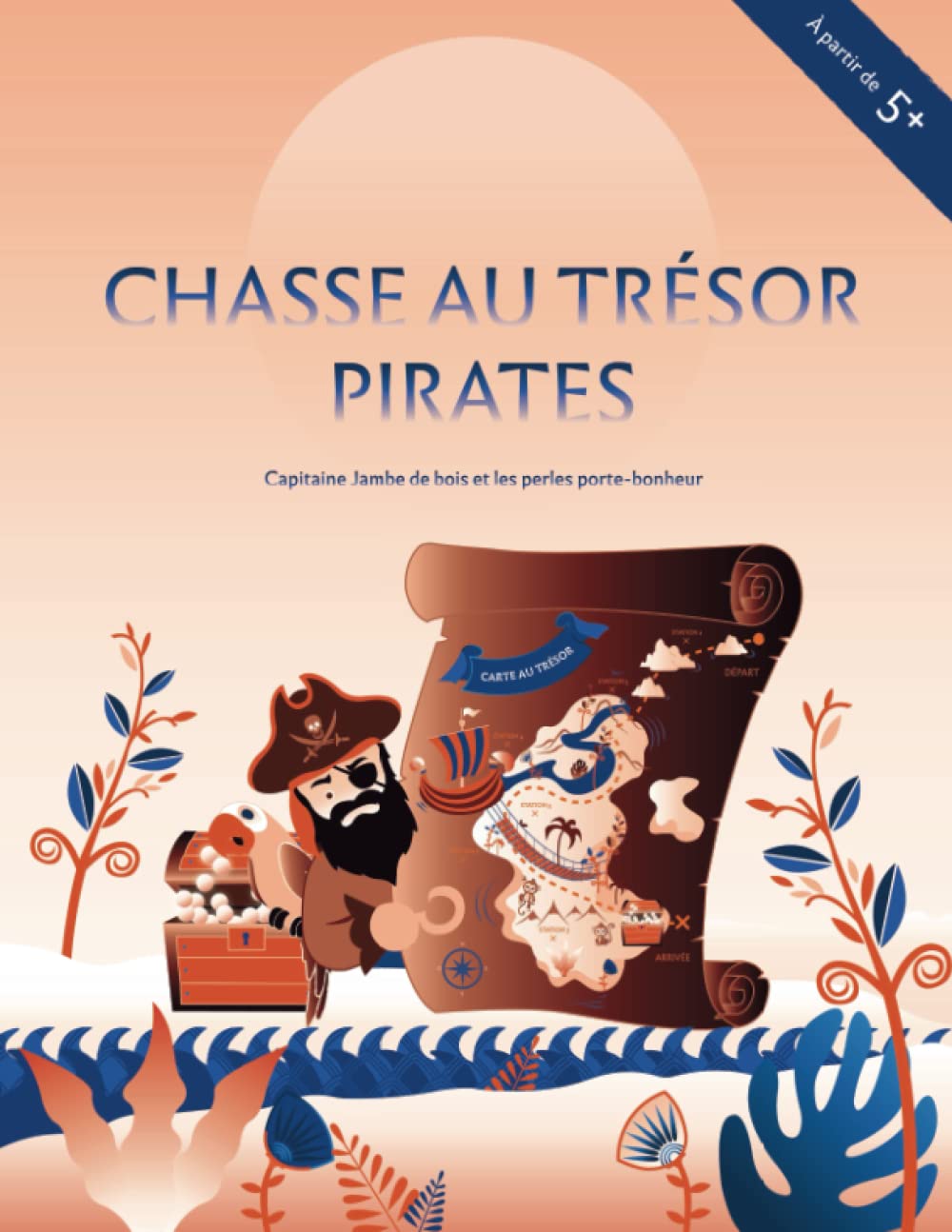Chasse au Trésor Pirate | 5 ans: Capitaine Jambe de Bois et les Perles Porte-Bonheur Tiptoi & Games