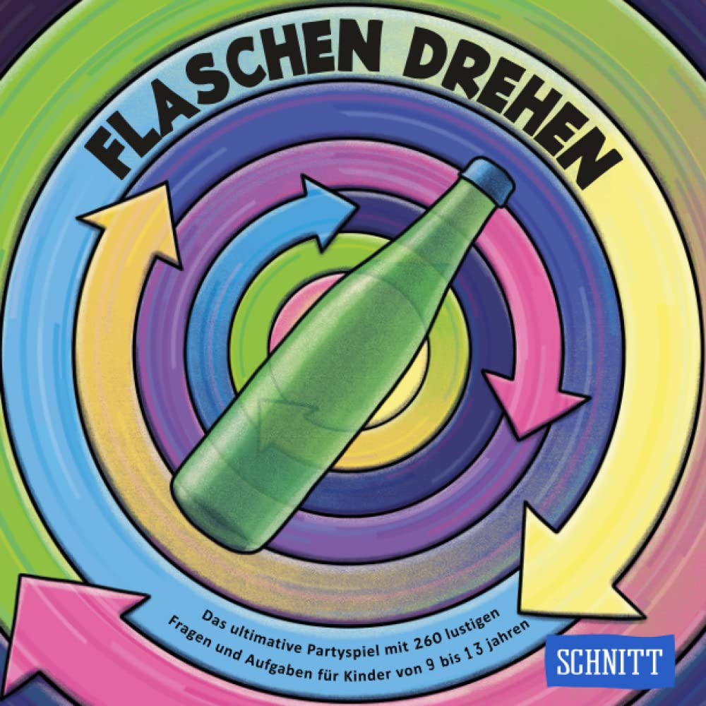 Flaschendrehen für Kinder: Das Partyspiel mit 260 lustigen Fragen und Aufgaben für 9 bis 13 Jährige Tiptoi & Games
