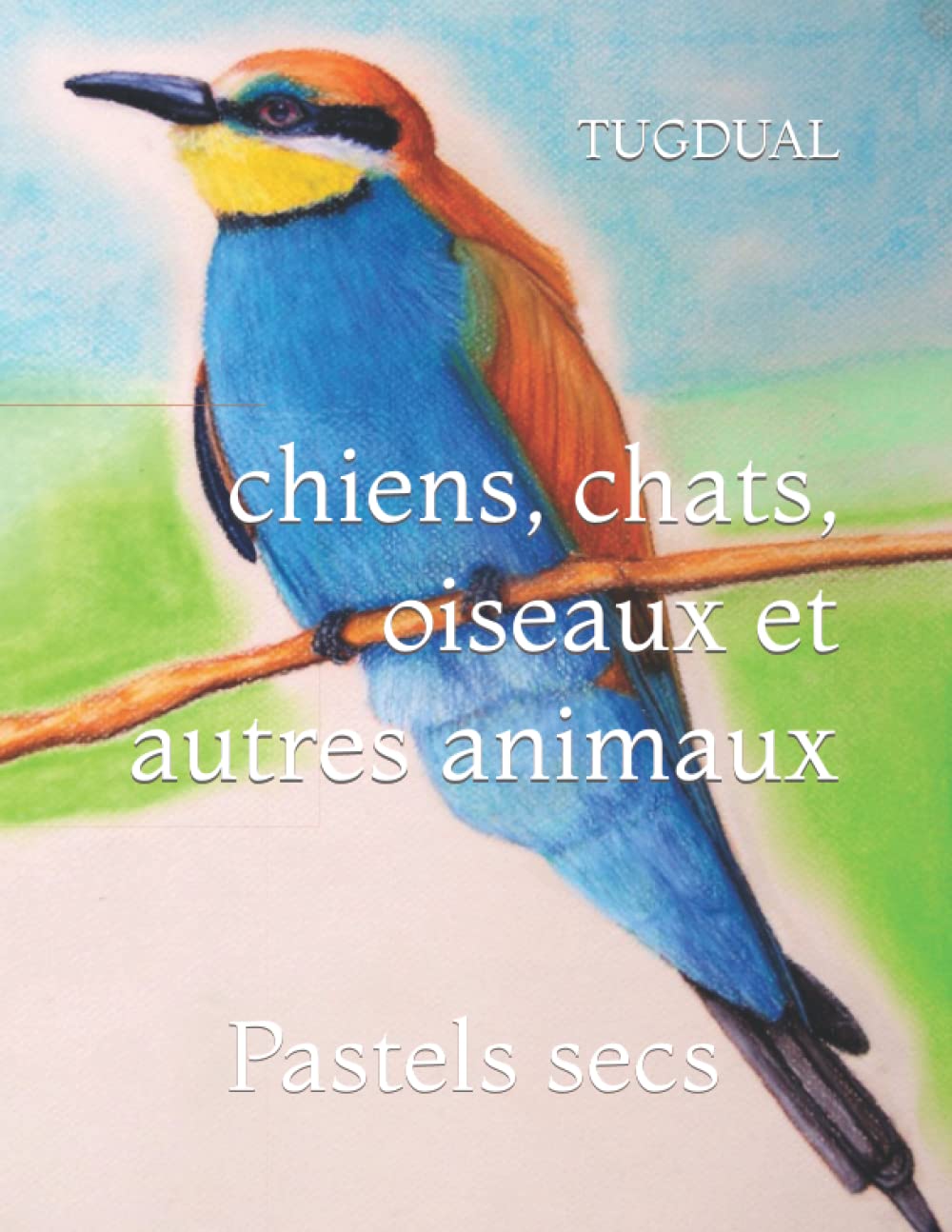 chiens, chats, oiseaux et autres animaux: Pastels secs book