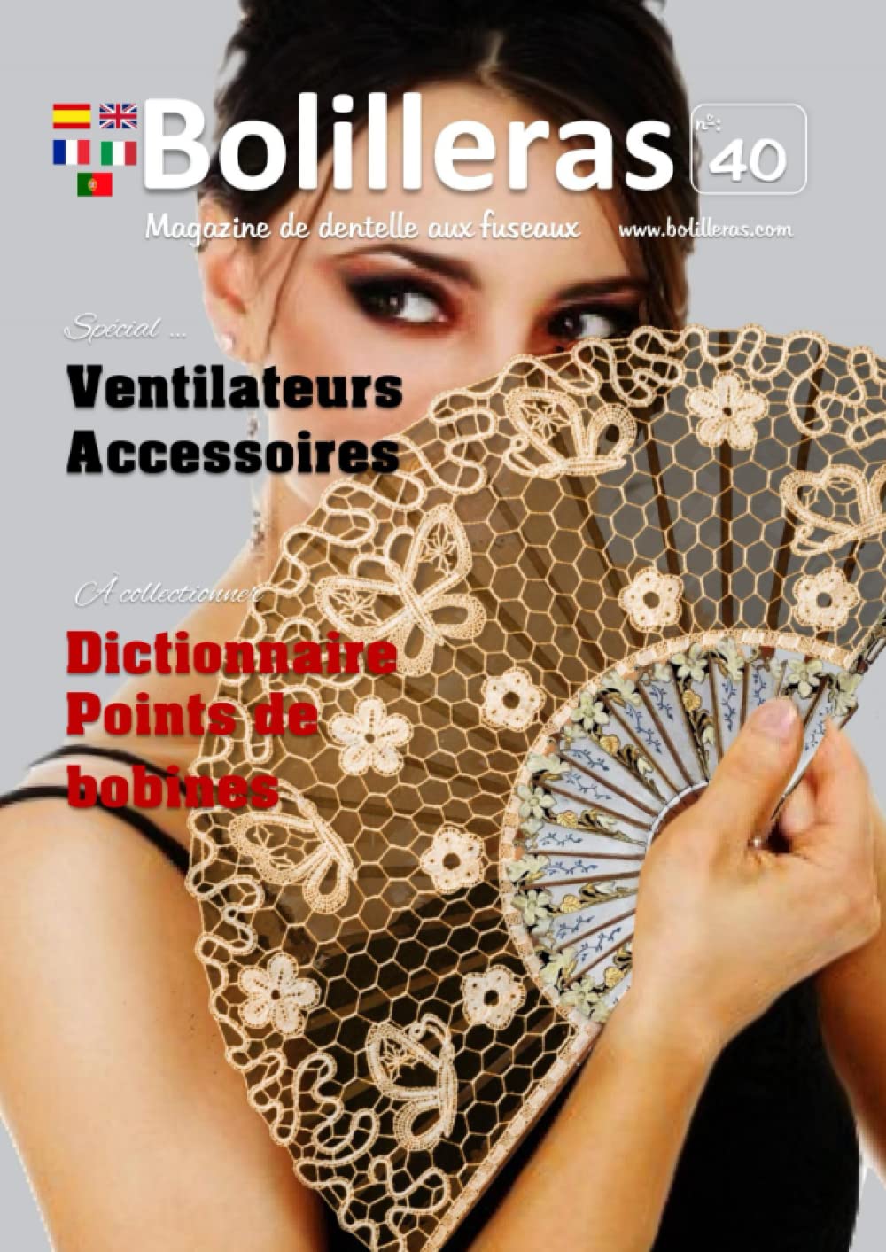 Bolilleras 40: Magazine de dentelle aux fuseaux book