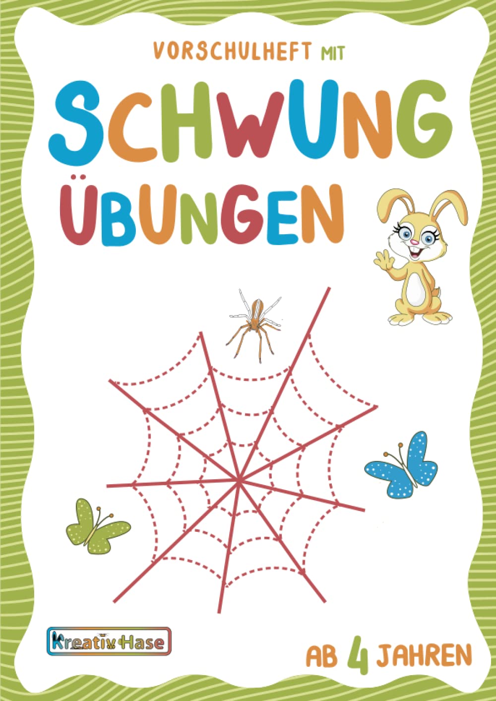 Vorschulheft mit Schwungübungen ab 4 Jahre: Kindergarten und Vorschule Übungsheft zur Vorbereitung auf das Schreiben. Ideales Geschenk für Kinder Education & Training