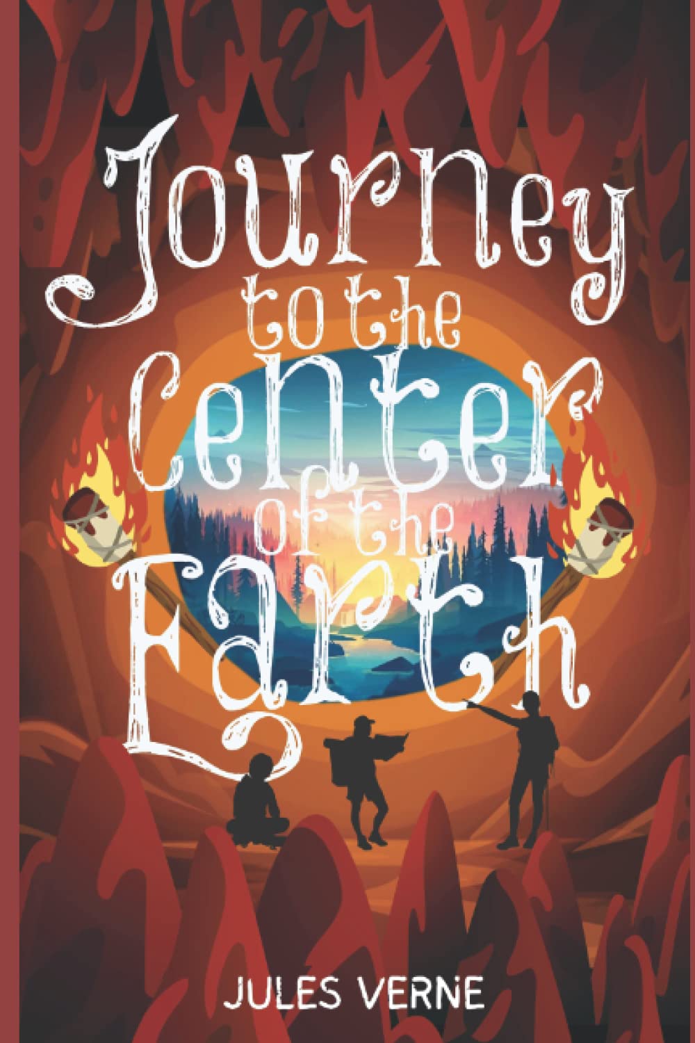 A Journey to the centre of the earth: : by JULES VERNE : Classic Illustrations - Annotated - Vintage Classics Edition book
