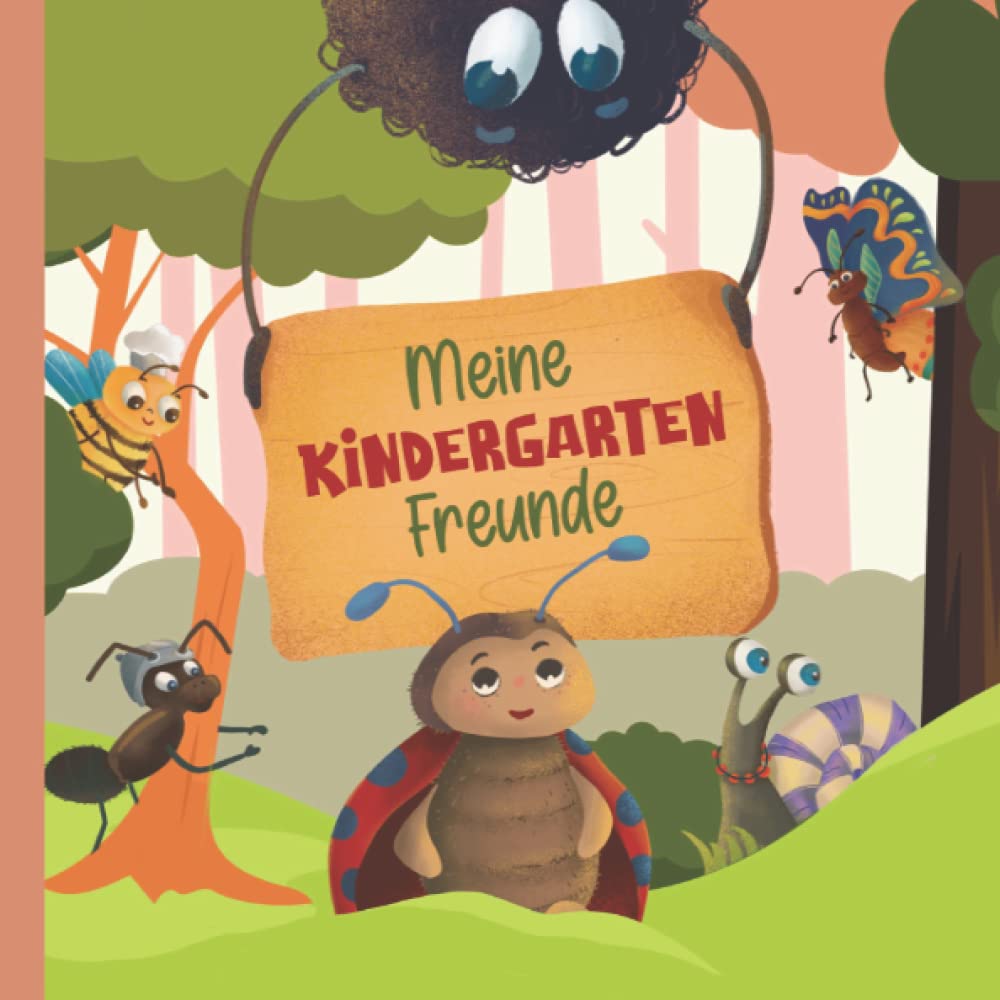 Meine Kindergarten Freunde: Kita Freundebuch mit Käfern und Insekten für Jungen und Mädchen ab 2 Jahren (Der kleine Käfer) Non-fiction