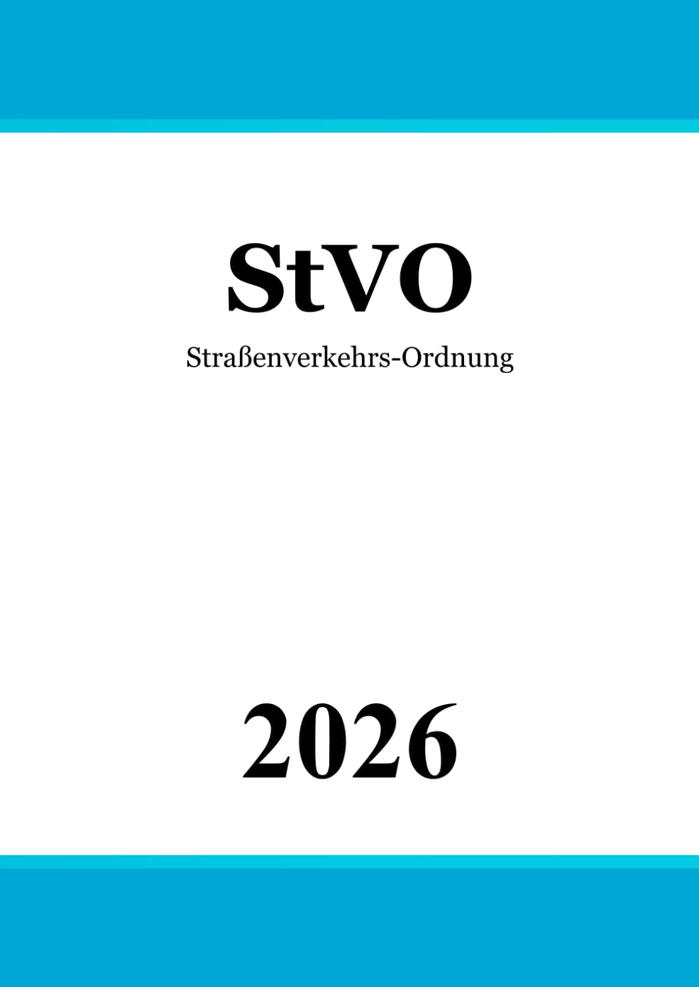 Straßenverkehrs-Ordnung: StVO book