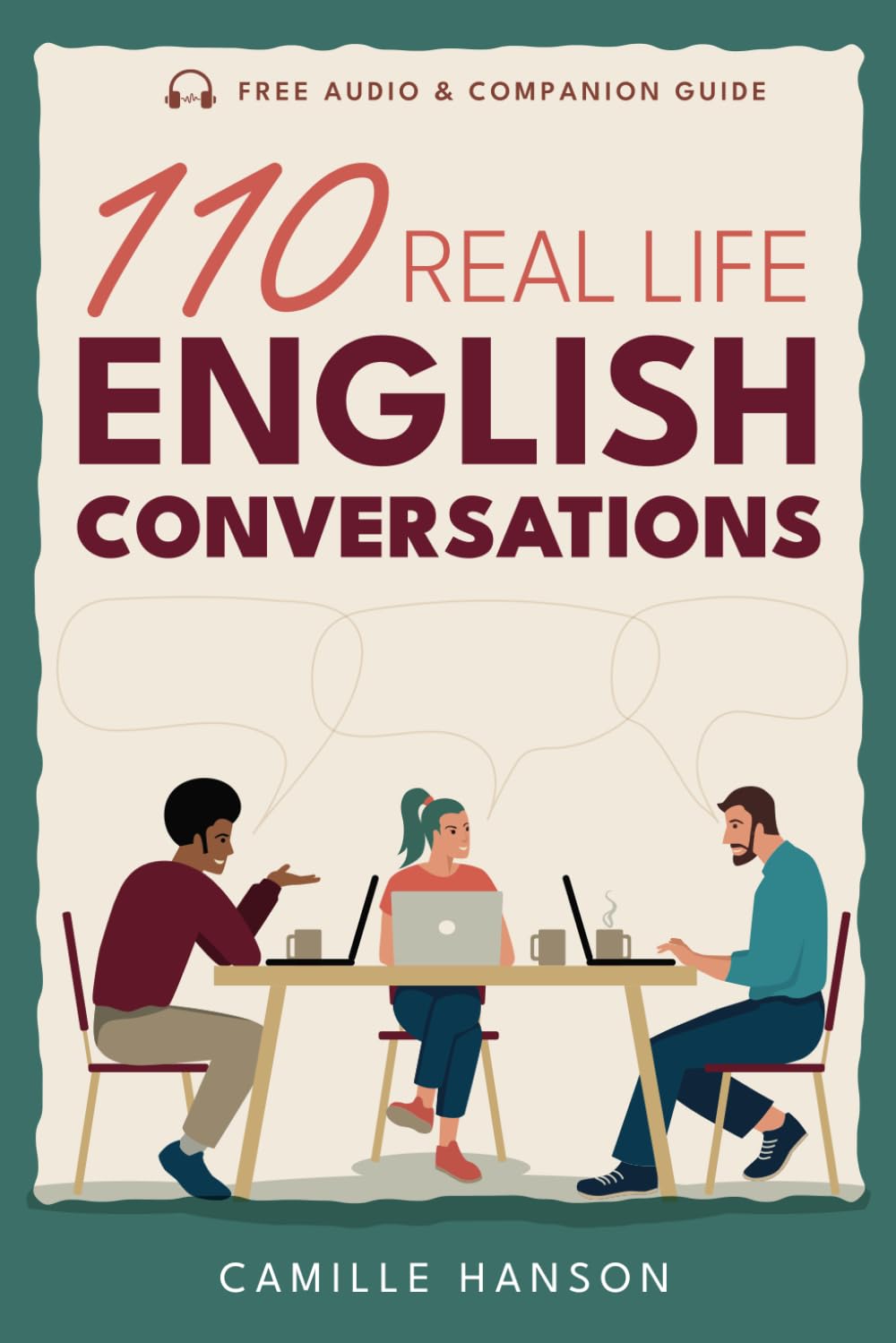 110 Real Life English Conversations: with AUDIO featuring 27 native speakers (American English) for ESL Learners & teachers (Real Life Conversations Series) Foreign Languages ​​& Dictionaries