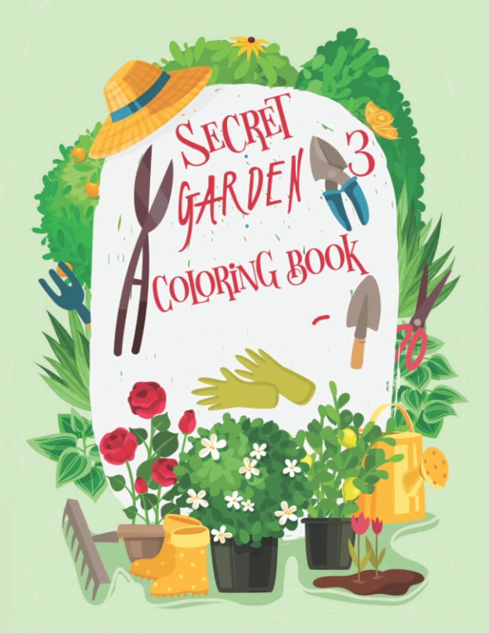 Secret Garden 3 Coloring Book: An Adult Secret Garden Coloring Book Featuring Magical Garden Scenes, Adorable Homes and Whimsical Creatures and More Pages. book