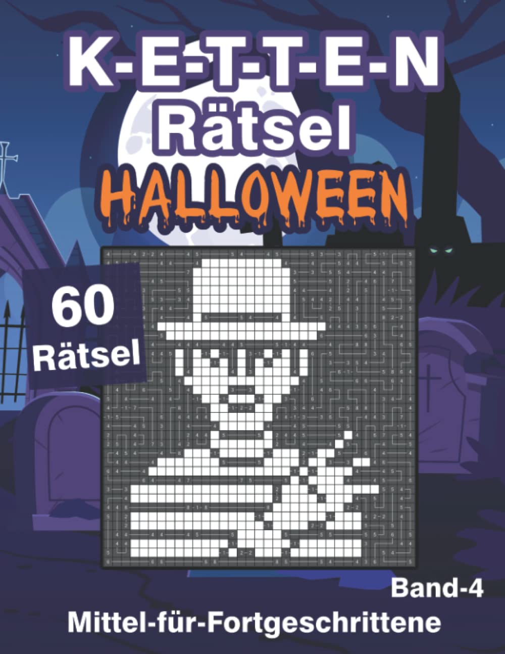Kettenrätsel: Halloween Brückenrätsel für Fortgeschrittene mit 60 mittelschweren Logikrätseln für Erwachsene & Kinder Sports Books