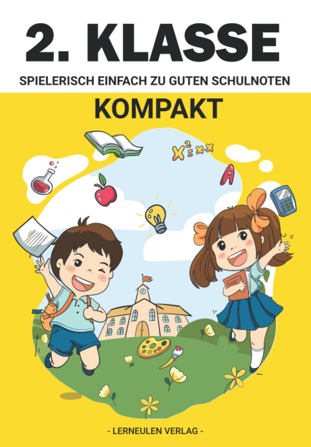 2. Klasse Kompakt: Spielerisch einfach zu guten Schulnoten - Mathe, Deutsch, Sachkunde, Diktate, Lesen, Schreiben, Rechnen und Konzentrationsübungen ... (Kunsteulen & Lerneulen Verlag, Band 9) Media & Communication