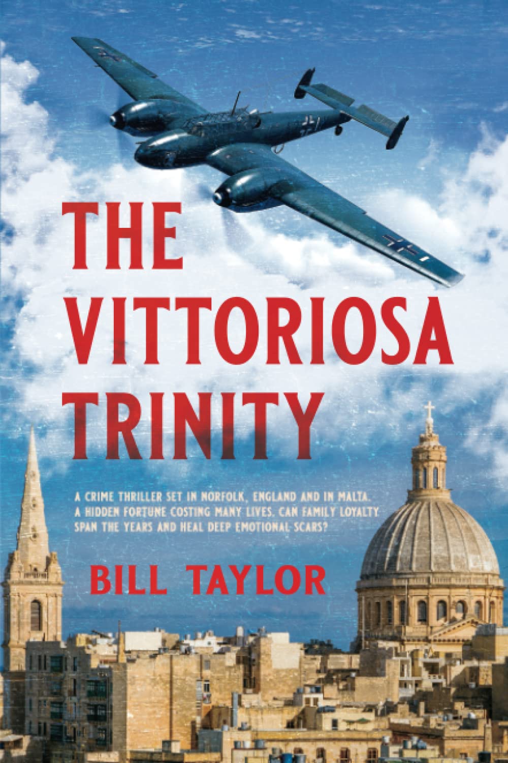 THE VITTORIOSA TRINITY: A crime thriller set in Norfolk, England and in Malta. A hidden fortune costing many lives. Can family loyalty span the years and heal deep emotional scars? Detective & CSI