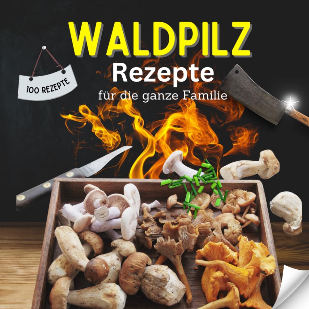 100 Rezeptideen mit Waldpilzen: Einfache Pilzrezepte mit Pilzen aus dem Wald book