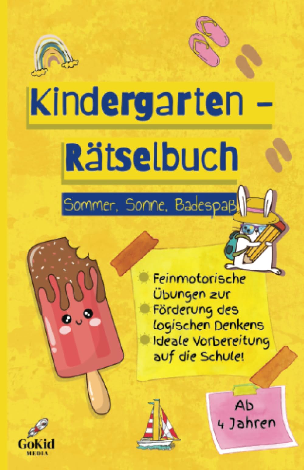 Kindergarten-Rätselbuch: Sommer, Sonne Badespaß Tiptoi & Games