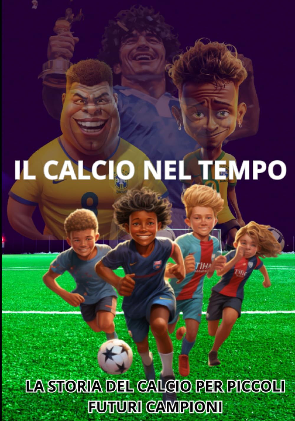 IL CALCIO NEL TEMPO:: La storia del calcio per piccoli futuri campioni. Ediz. a colori. book