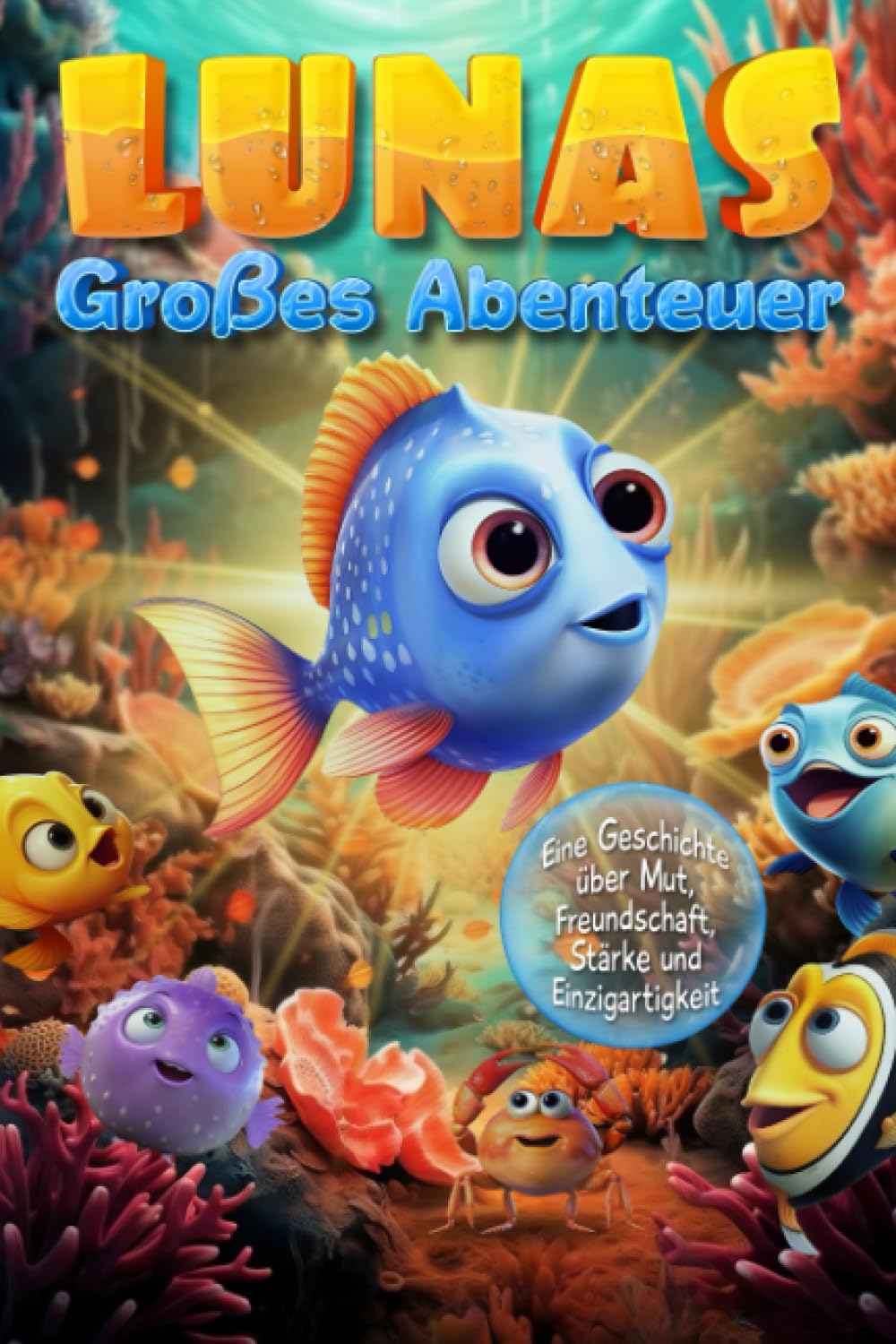 Lunas großes Abenteuer im Meer - Eine Mutmachgeschichte über Freundschaft, Selbstvertrauen und Einzigartigkeit - Kinderbuch ab 2 Jahren Non-fiction