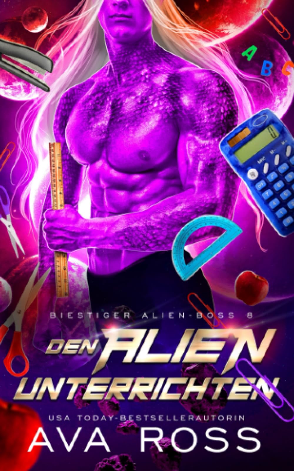 Den Alien unterrichten: Eine Science Fiction Alien Krieger Romanze Fantasy & Sci-Fi