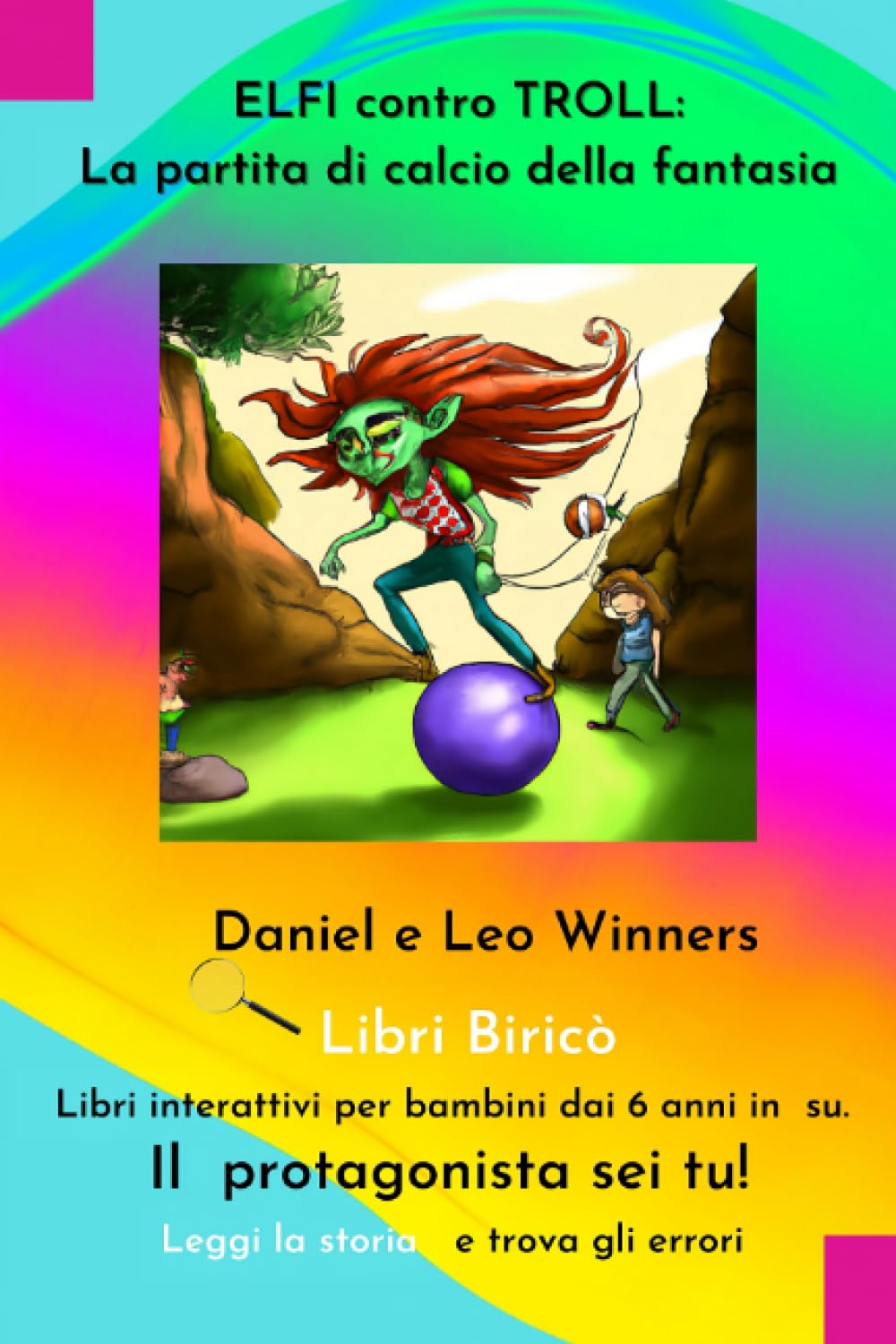 Elfi contro Troll: la partita di calcio della fantasia book